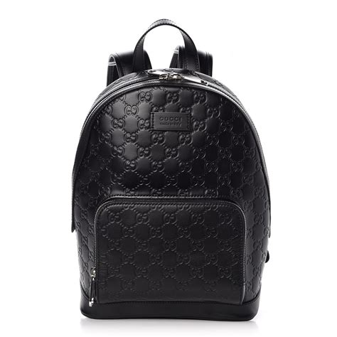 small black gucci backpack